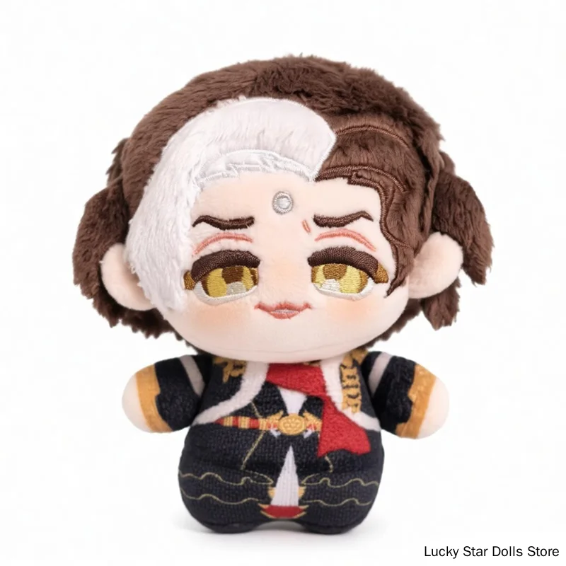 Stuffed 10cm Final Fantasy XIV Emet-Selch Anime Figures Plush Cosplay Dress Up Cotton Doll Toys for Kids Birthday Festival Gift