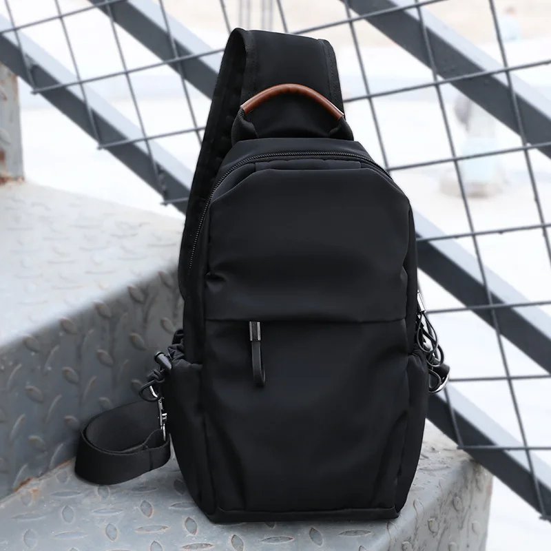 large-capacity-sports-chest-bag-casual-waist-bag-new-style-single-shoulder-bag-men's-bag-oxford-cloth-crossbody-bag-for-men