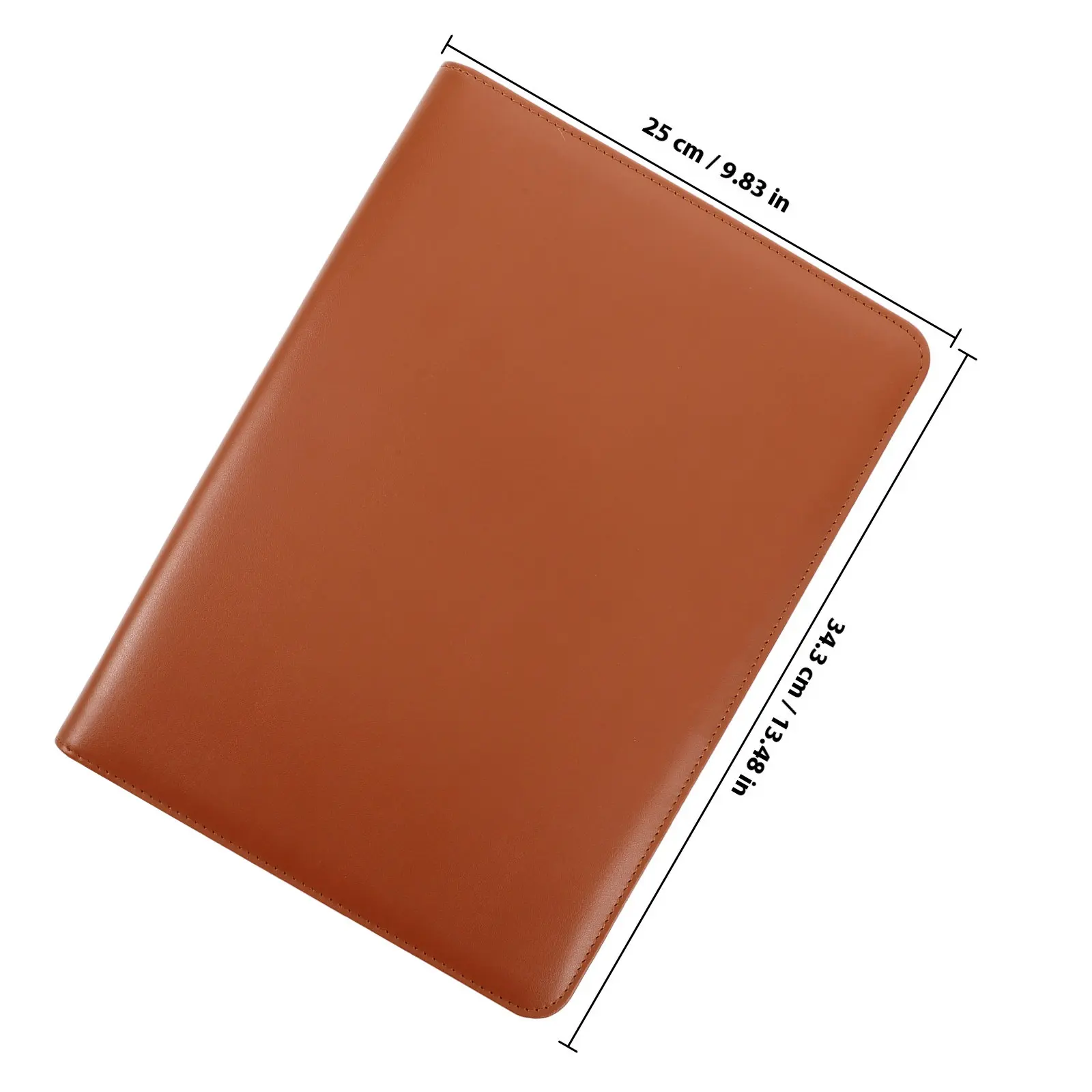 A4 Zipper Portfolio Folder Multifunctional Document Organizer Binder Clipboard for Business Office