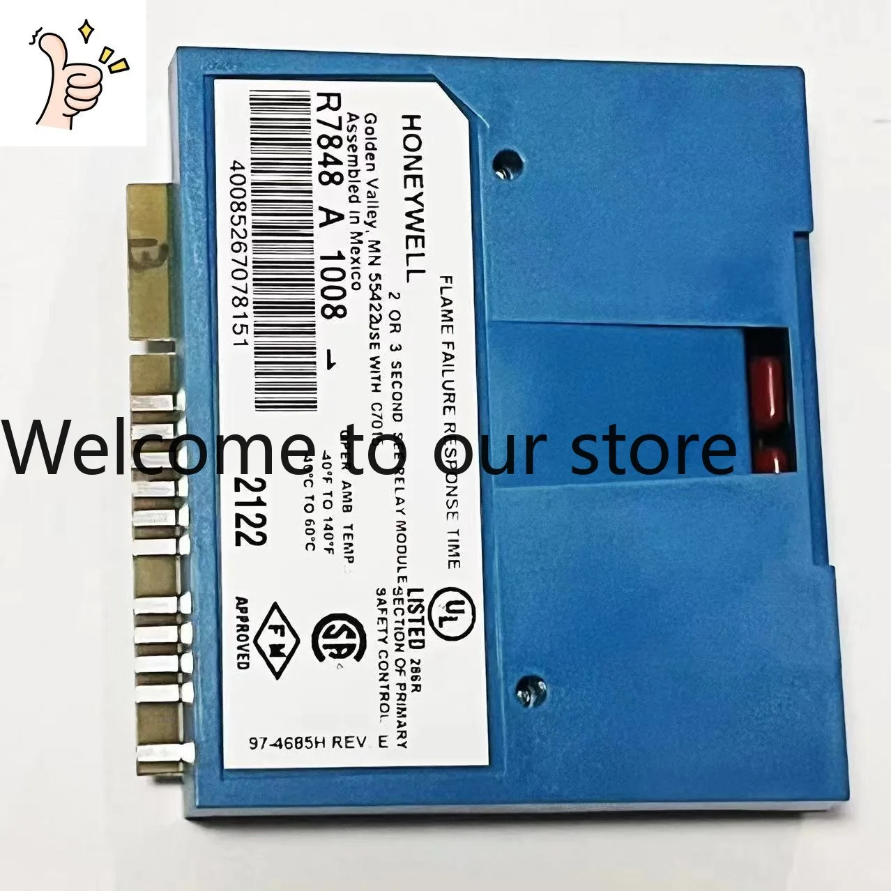 The Honeywell amplification card R7848A1008 in the United States has been discontinued, and there are still 2 original brand