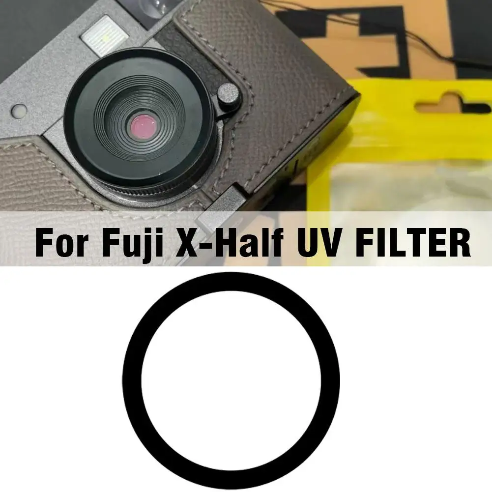 For Fuji X-Half 0.5mm UV Lens Protection Filter Clear Filter Coating Slim Ultra Double-sided Anti-reflection Glass Optical P4Z0