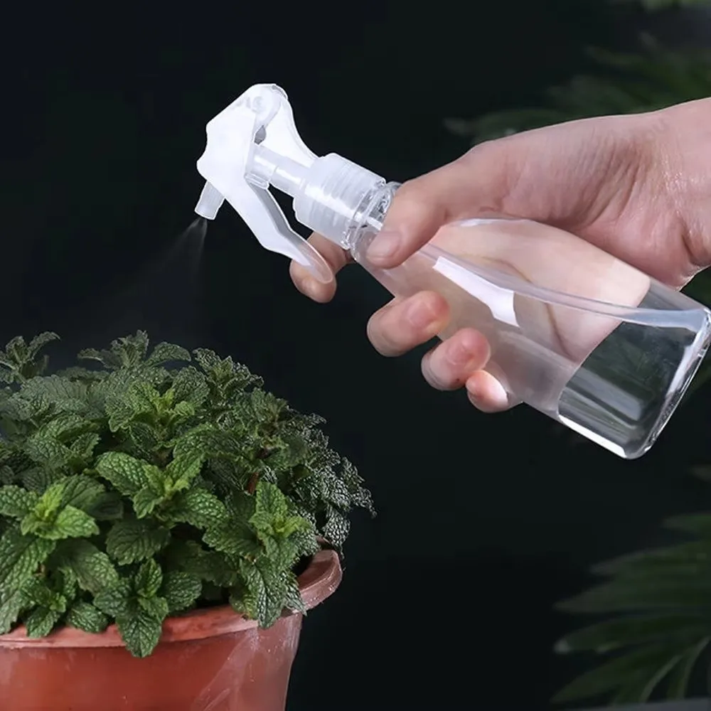 200ml Capacity Spray Bottle Plastic Cleaning Spray Refill Bottle Refillable Hand Trigger Garden Water Sprayer