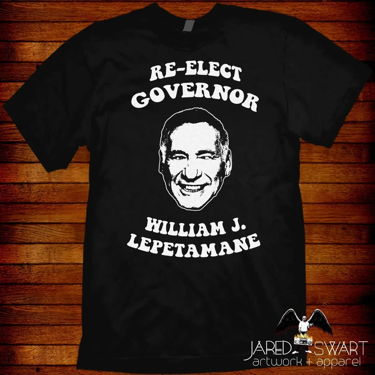 Blazing Saddles T shirt Re elect Gov Parody