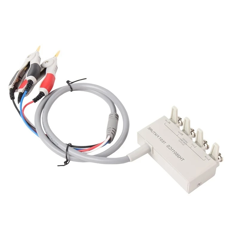 【Big deal】For TH26011CS Digital Bridge Clamp Test Lead Clip Cable For TH2830 For TH2523 LCR Meter Instruments