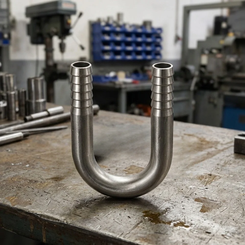 For Demanding Environments Silver 304 Stainless Steel Fitting Industrial Pipe Fittings Adjustable 8mm Band Secure Hold Mechanism