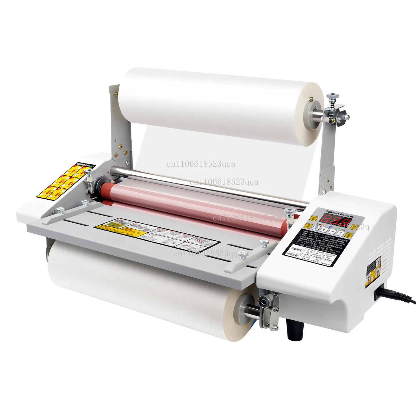 A3 Hot Cold roll laminating machine Four Rollers Laminator laminator High-end speed regulation thermal laminator 110V/220v 9350T
