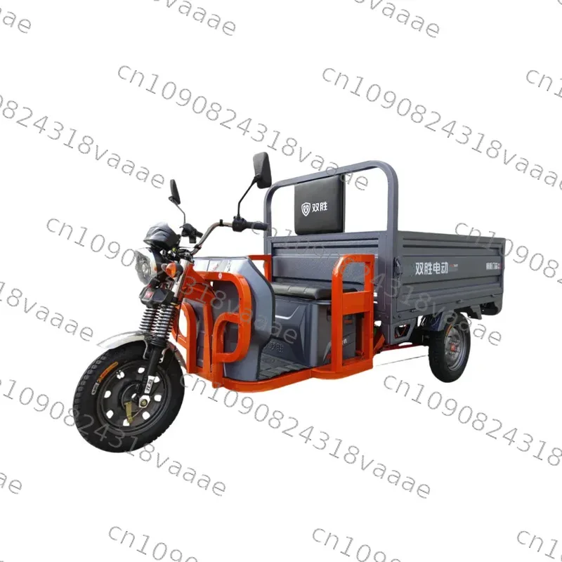 Electric tricycle with 60V and 1000W for freight transportation For adults electric  load pull goods