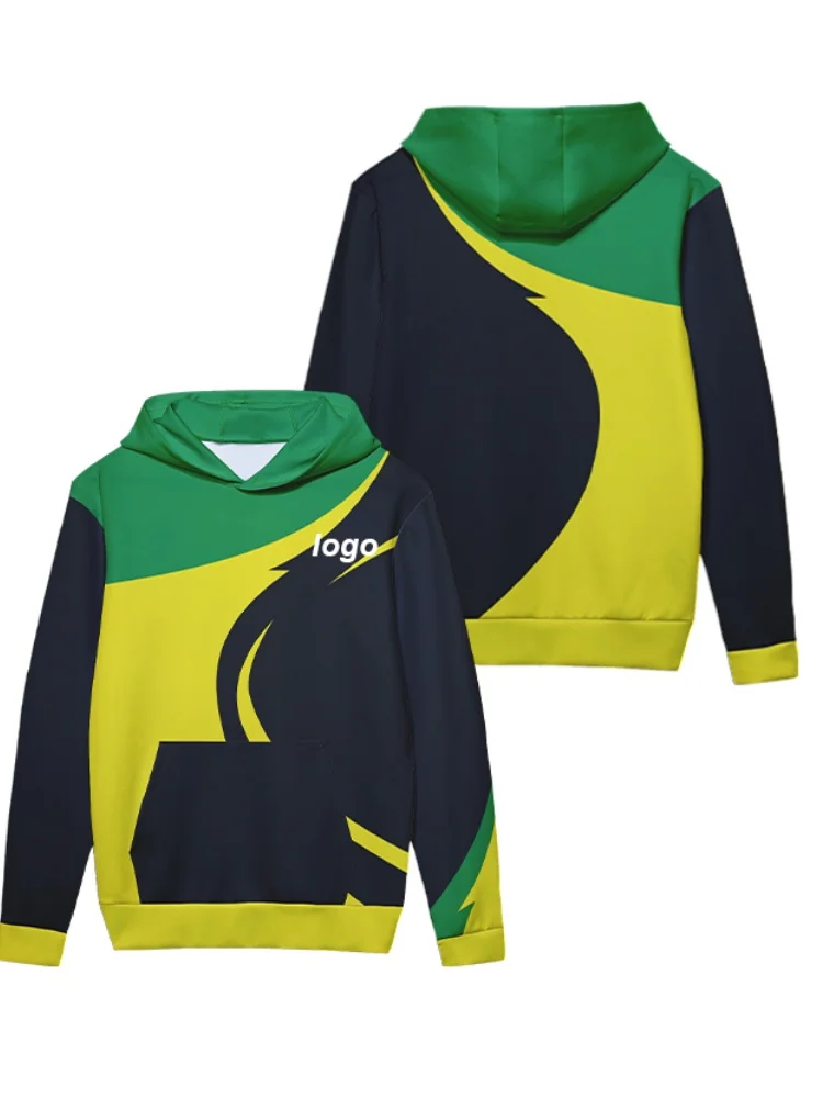 

Fashion Personality Design Custome Logo Hoodies Men's Women's Long Sleeve Hooded Clothes Oversize Casual Outdoor Sports Clothing