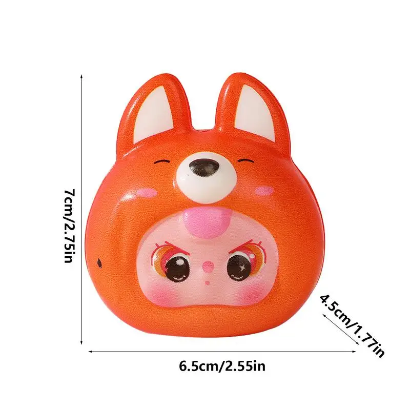 Mainan Remas penghilang stres lembut Remas boneka untuk anak-anak tokoh kartun Fidget mainan untuk menghilangkan stres lambat Rebound lucu untuk