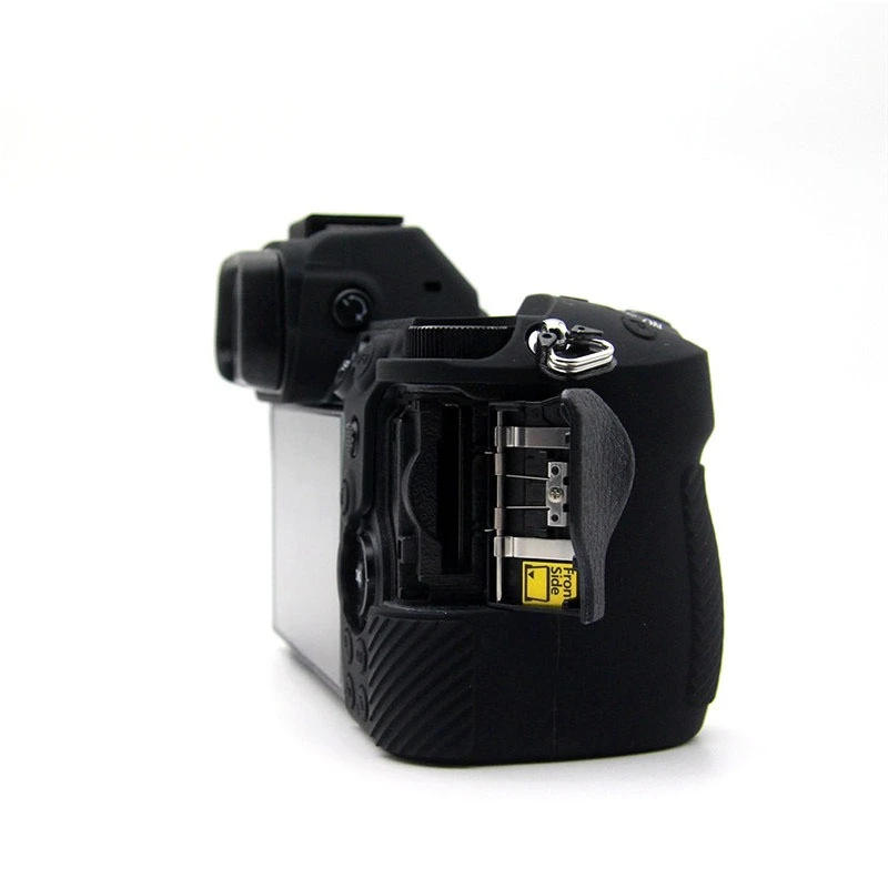 

Чехол для камеры, силиконовый чехол для беззеркальной камеры Nikon Z6 Z7, защитный мягкий чехол для фотосъемки + бесплатная защитная пленка