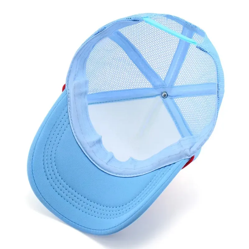 Retro Stranger Cosplay Hat Dustin Baseball Cap Mesh Thinking Hats Adult Unisex Accessories Adjustable Prop