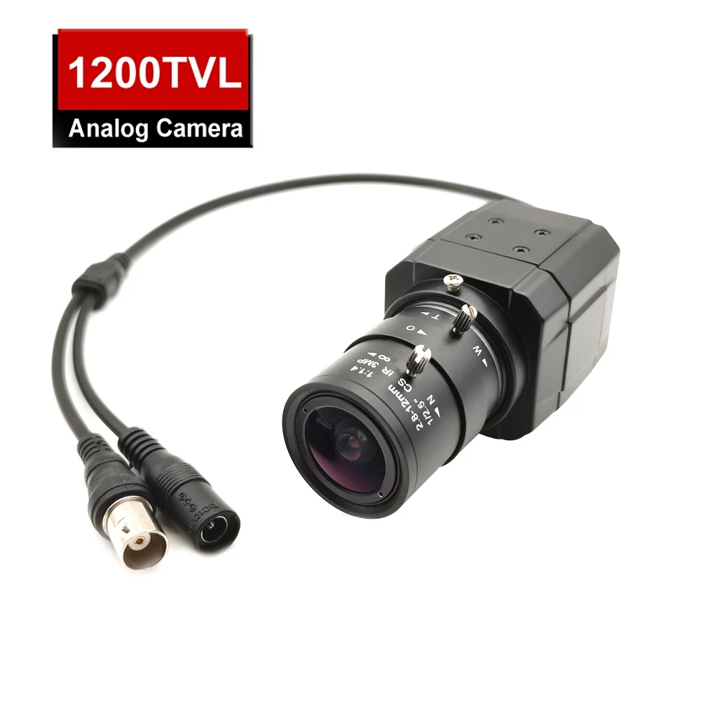 

4mm/6mm/ 2.8-12mm Varifocal Manual Zoom lens Mini 1200TVL CVBS CCTV Analog Camera Indoor Video Security Surveillance Camera