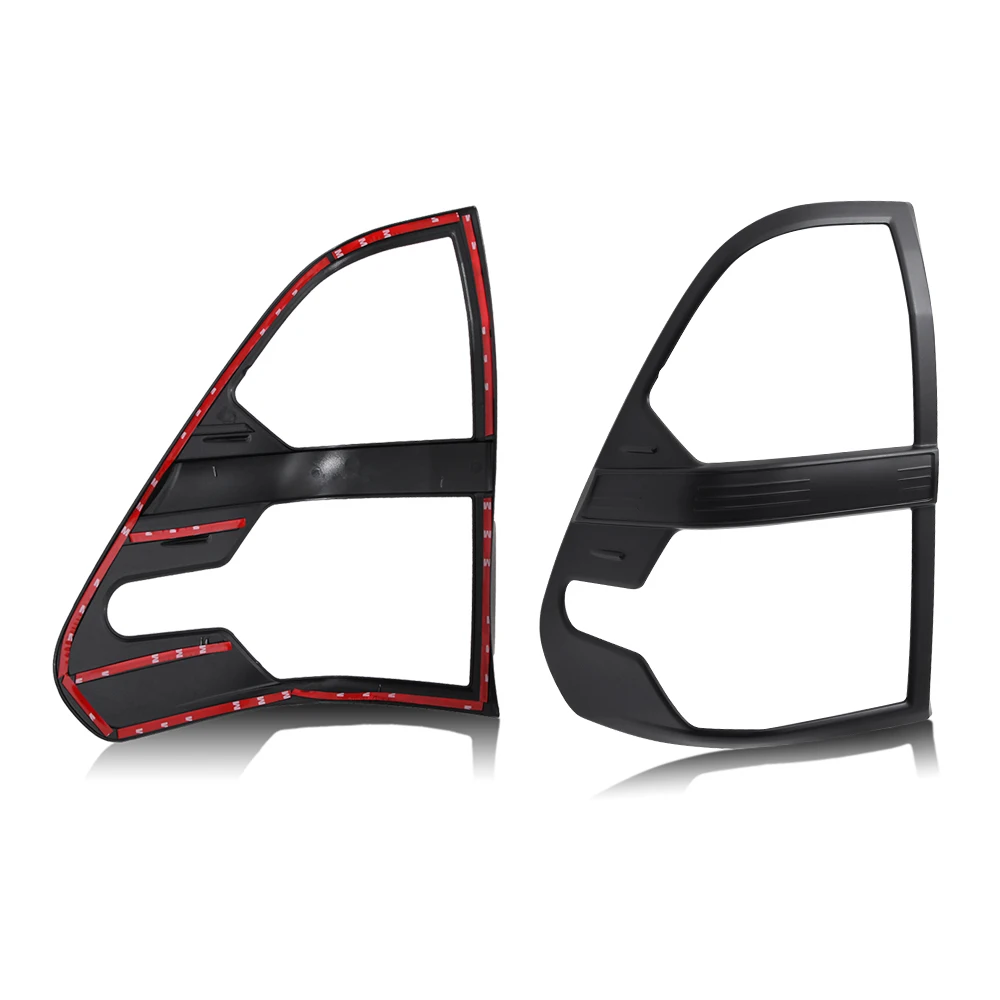 2pcs/set Taillight Cover Trim For Toyota Hilux Revo 2015-2024 year All Models Rear Light Cover Protector 4X4 Car Accessories