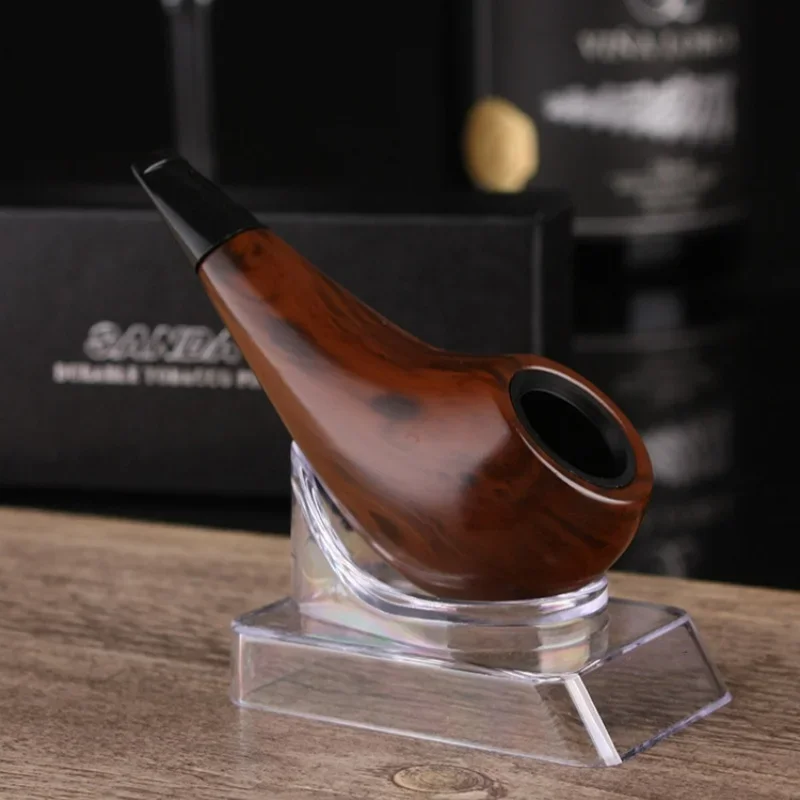 

New Tar Filtration Wooden Tobacco Pipe Reusable Smoking Pipe Removable To Clean Cigarette Tubes Smoking Gadget Gift For Men