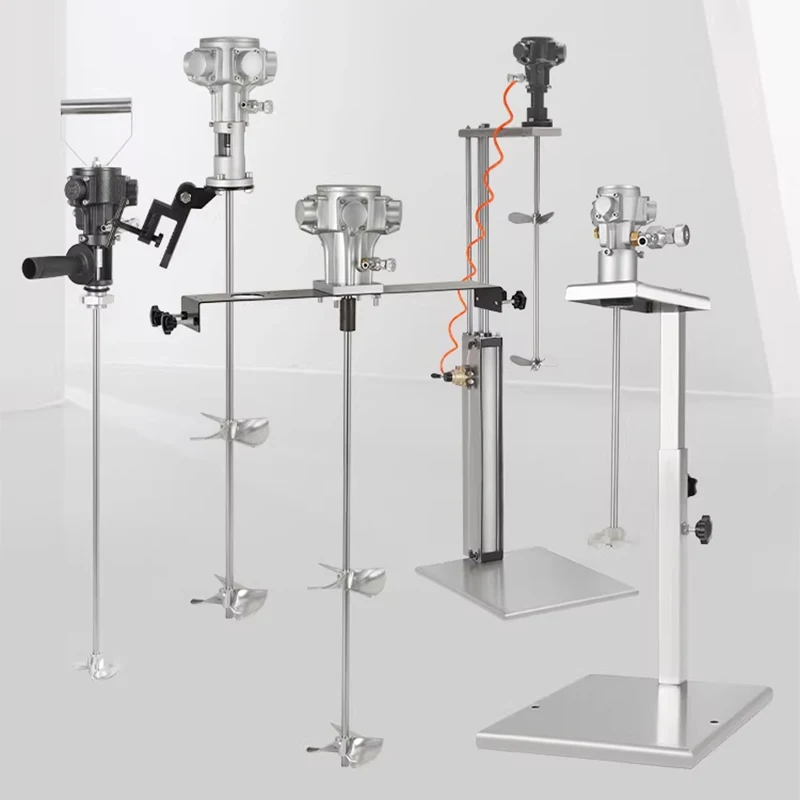 

5 Gallon/50 Gallon Automatic Paint Mixer Pneumatic Mixer Paint/Water-Based Adhesive/Ink Mixing Tool Aluminum Impeller