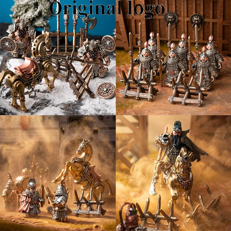 

Original Logo New In Big Player Series Magnetic Detachable Metal Figurine Desktop Decoration Figurine Cultural Creative Souvenir