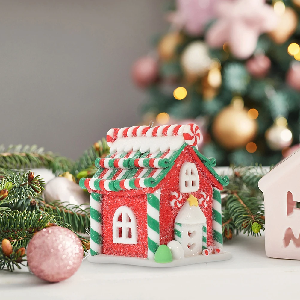 

2 Pcs Soft Clay House Decorations Ornaments Small Polymer for Living Room Hanging Home