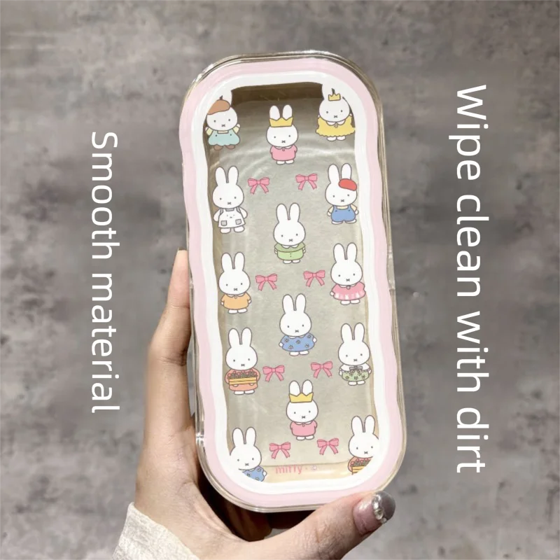 جديد Kawaii ميفي نظارات حافظة الكرتون ميفي أرنب موجة نظارات صندوق تخزين Ins الإبداعية Kawaii المحمولة للطلاب هدية #4