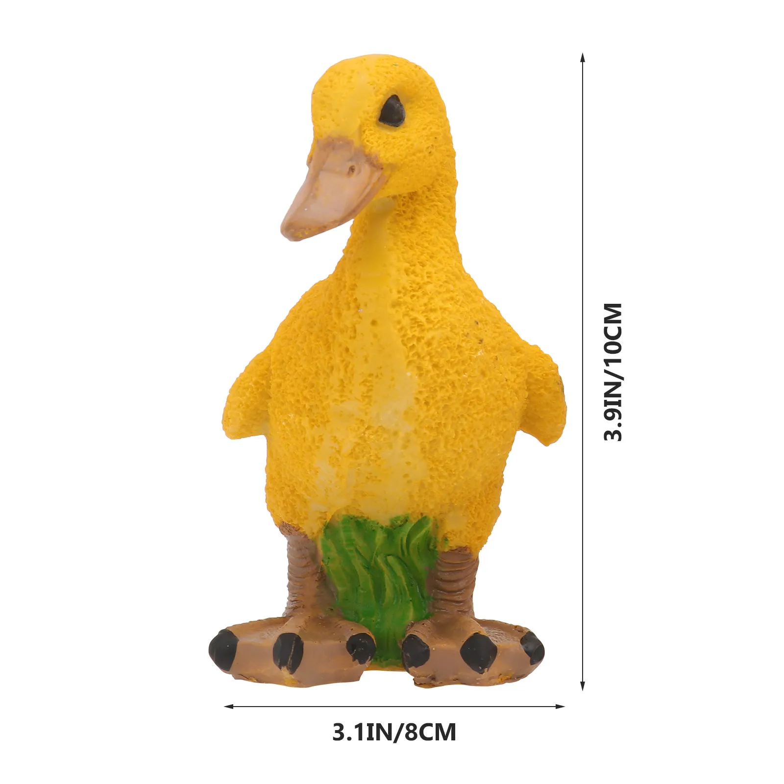 Duck Garden Statues 2 Piece Outdoor Bird Figurines for Patio Lawn Yard Home Decor Sculptures