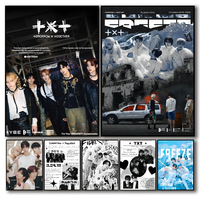 Kpop T-Tomorrow X T-Together TXT Poster Paper Print Home Living Room Bedroom Entrance Bar Cafe Art Painting Decoration