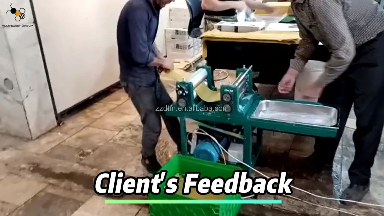 Automatic Beeswax Foundation Processing Machine
