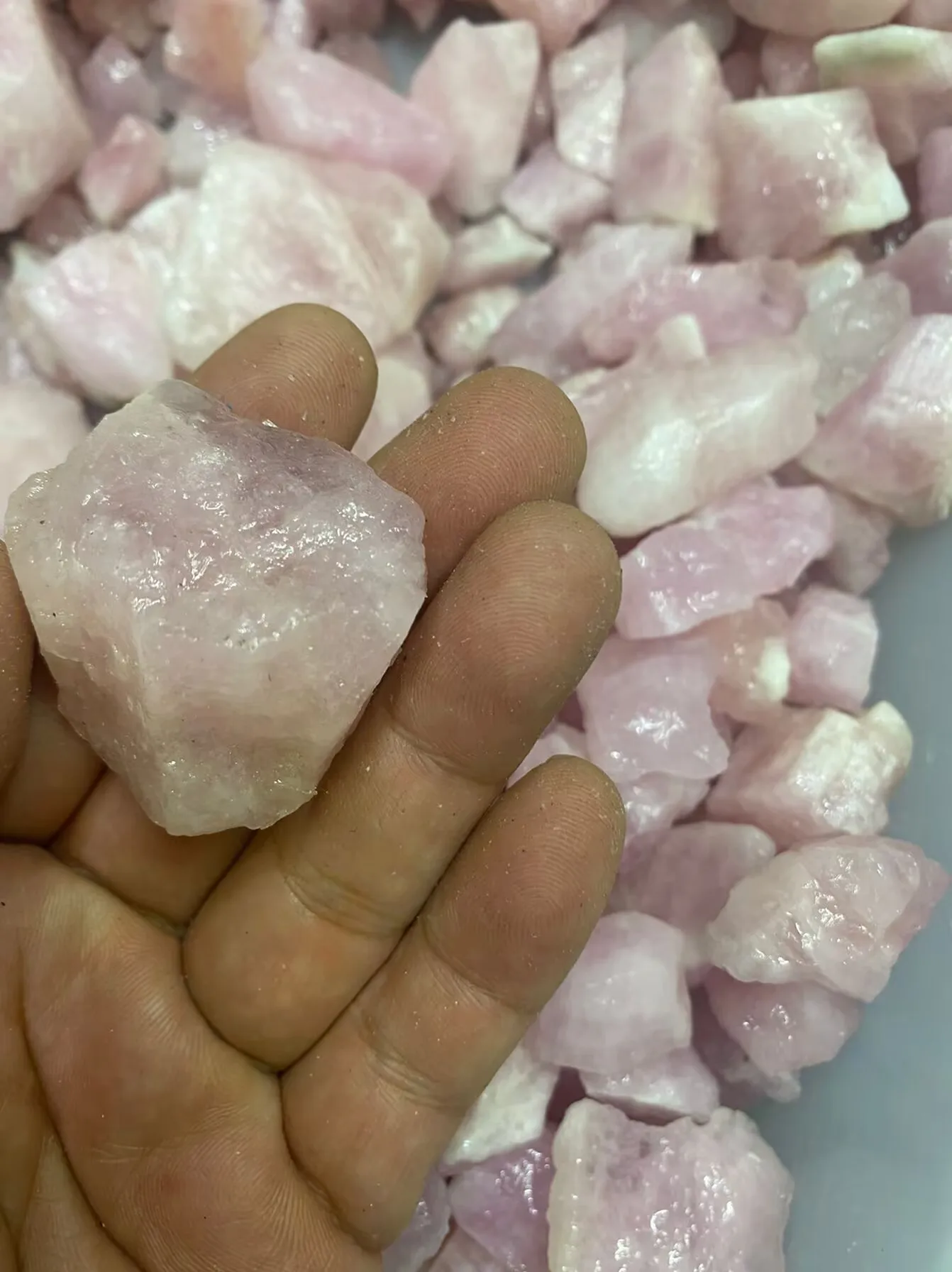 Natural Certified 100 Ct Pink Morganite Madagascar Earth Rough Loose Gemstone