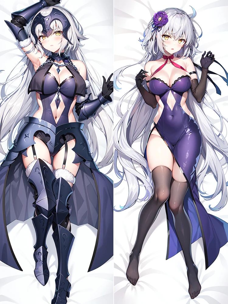 

Dakimakura anime Jeanne Alter Fate Grand Order Double-sided Print Life-size body pillows cover Adult pillowcase