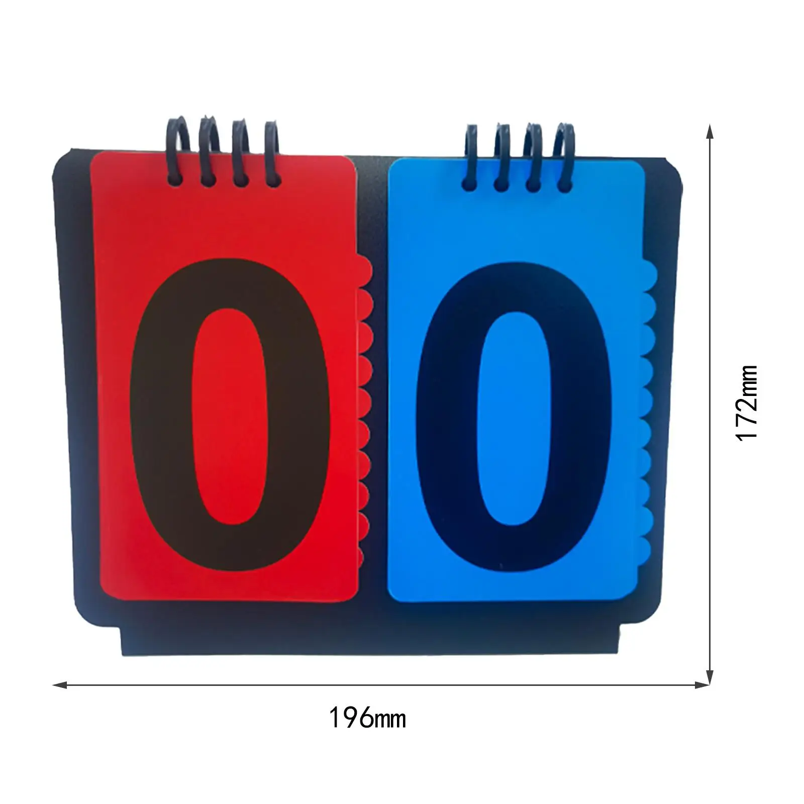 Multi Sports Scoreboard Tabletop Score Flippers Flip Scoreboard Score Counter for Games Badminton Basketball Coaches