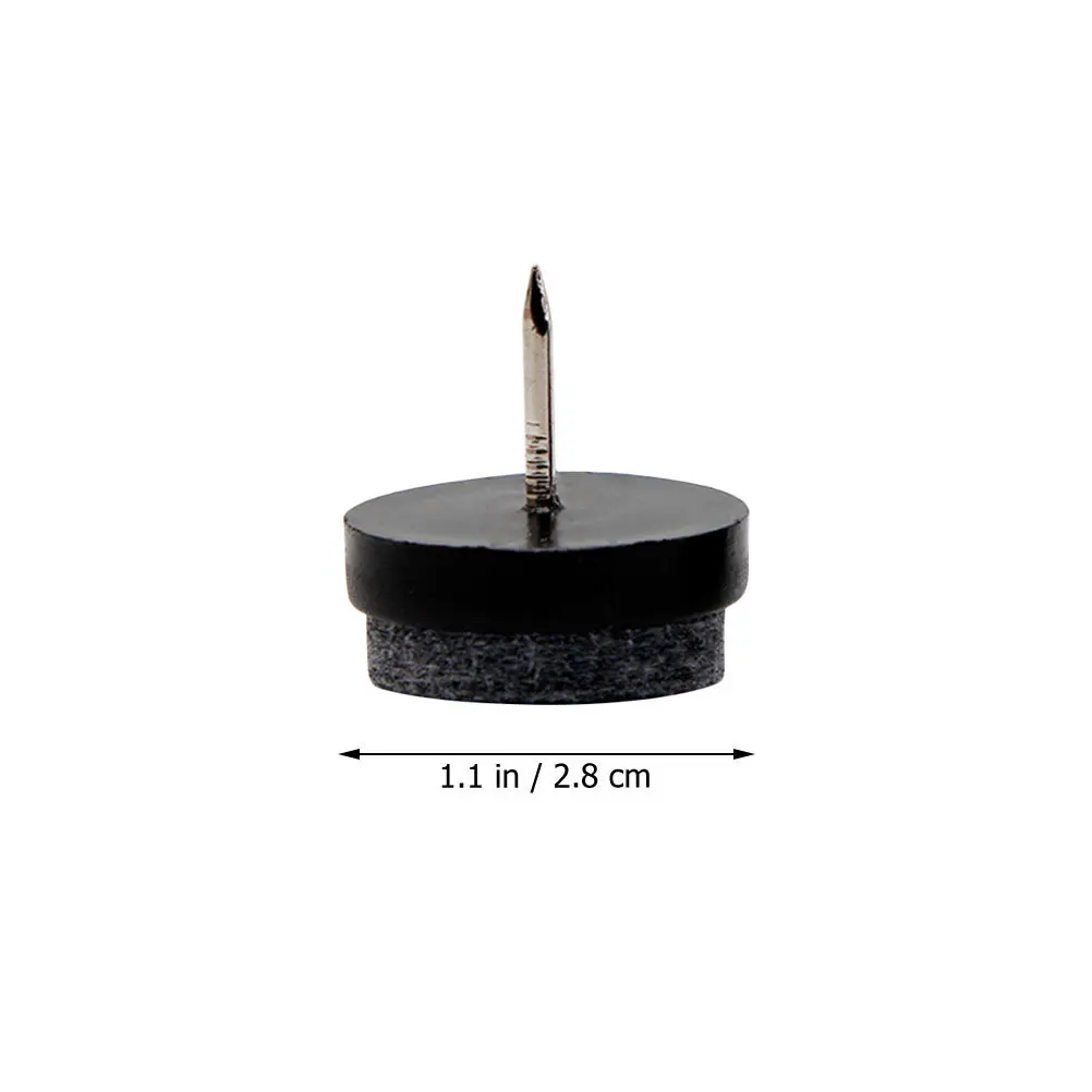 

50Pcs Anti Scratch Foot Pads for Chairs Heavy Duty Felt and Plastic Furniture Sliders Floor Protectors for Hardwood Carpet Chair