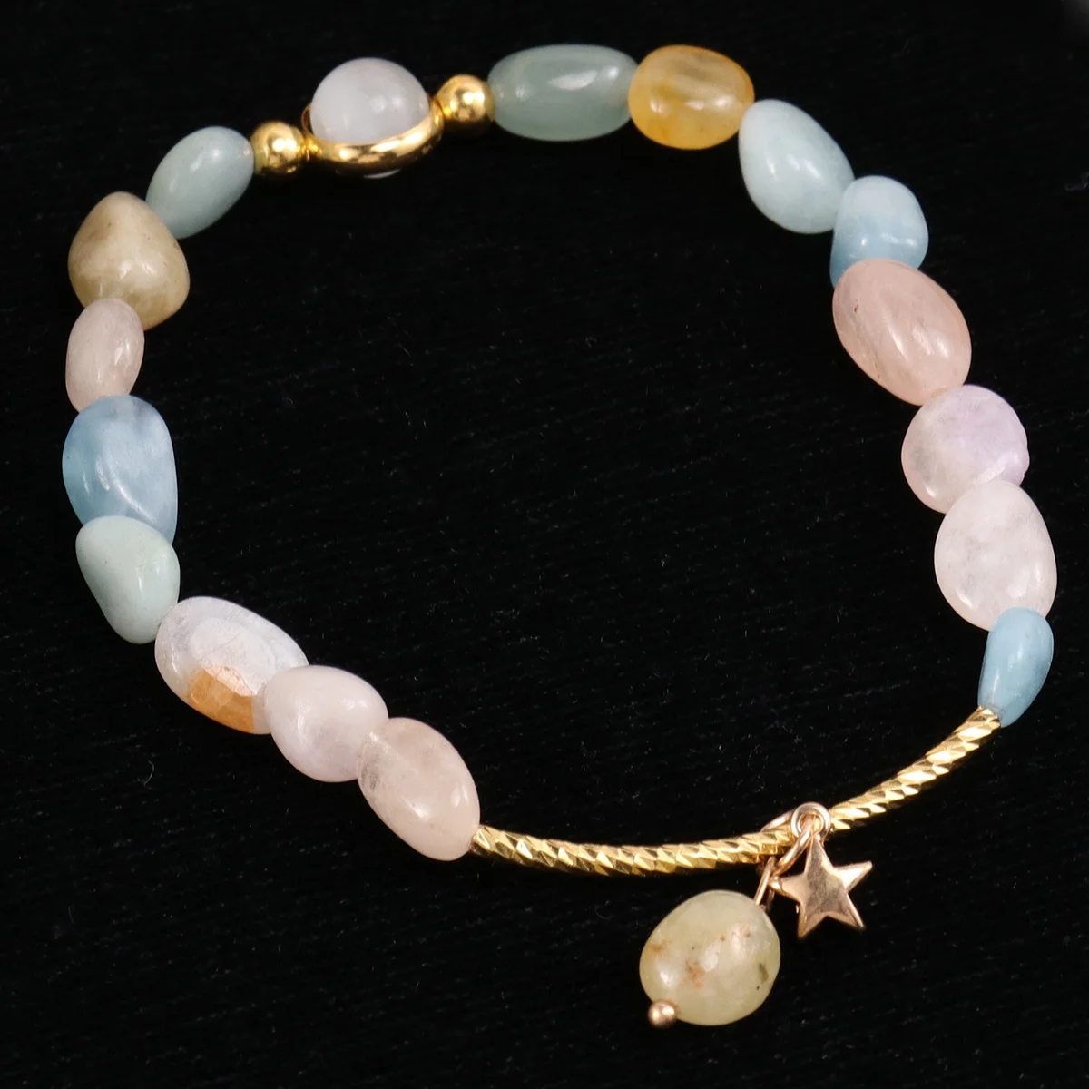 الفراولة كريستال سوار الوردي موضة سلسلة اليد للنساء كريستال الخرز مجوهرات هدية عيد الحب الحاضر #3