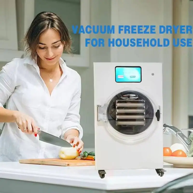 Liofilizador de frutas de 3kg, 6kg, 10kg, 20kg, precio Hine, pequeño Mini equipo de secado al vacío, uso doméstico, liofilizador de alimentos y dulces