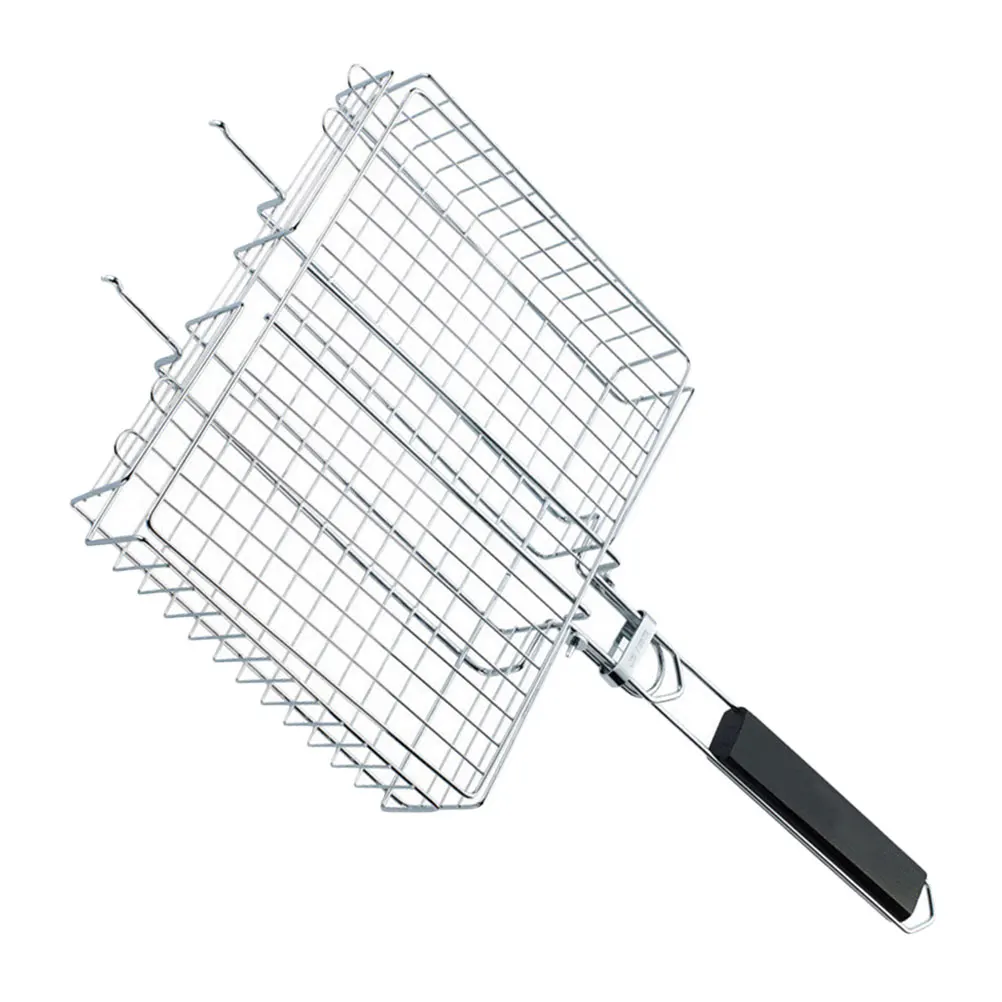 

Fold Stainless Steel Grill Camping Rack Detachable Barbecue Tool Dad