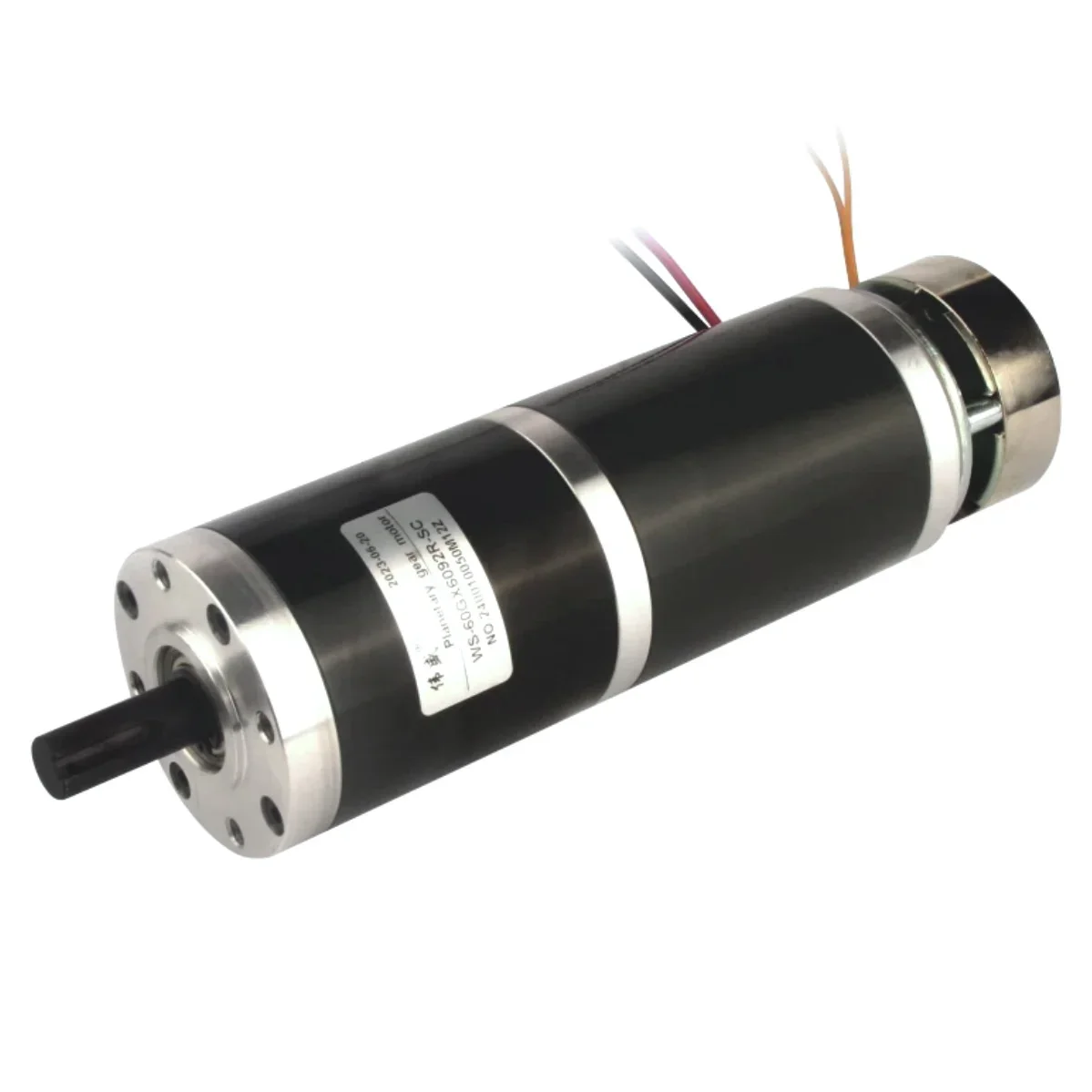 60MM Emergency Stop Electromagnetic Brake Low Speed DC Motor 12V 24V Micro DC Planetary Gear Motor 80W 5-1400rpm