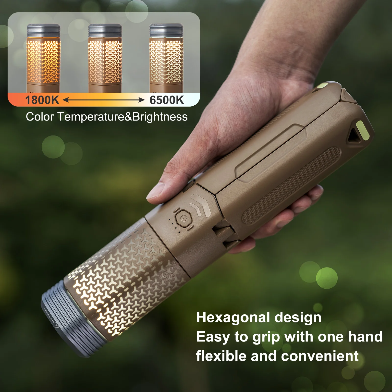 Telescopic Camping Light,Telescoping Portable Light,Rechargeable 10500mAh Battery,Magnetic Outdoor Lantern,Flash/ Road Light