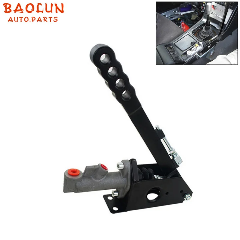 

BAOLUN Universal Racing Hydraulic E-Brake Handbrake Lever Drift For Master Cylinder 0.70 Vertical Horizontal