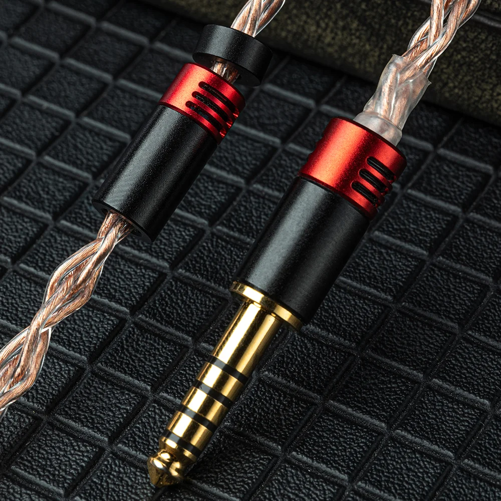 YONGSE Meteor 6N OOC Copper Upgrade Cable 3.5/2.5/4.4 Balanced Plug Options MMCX/2Pin/Qdc Connection Cost Effective