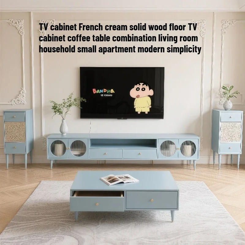 Storage Modern Tv Stand Solid Wood White Bedroom Drawer Tv Stand Floor Cabinets Muebles Para Salas Living Room Furniture