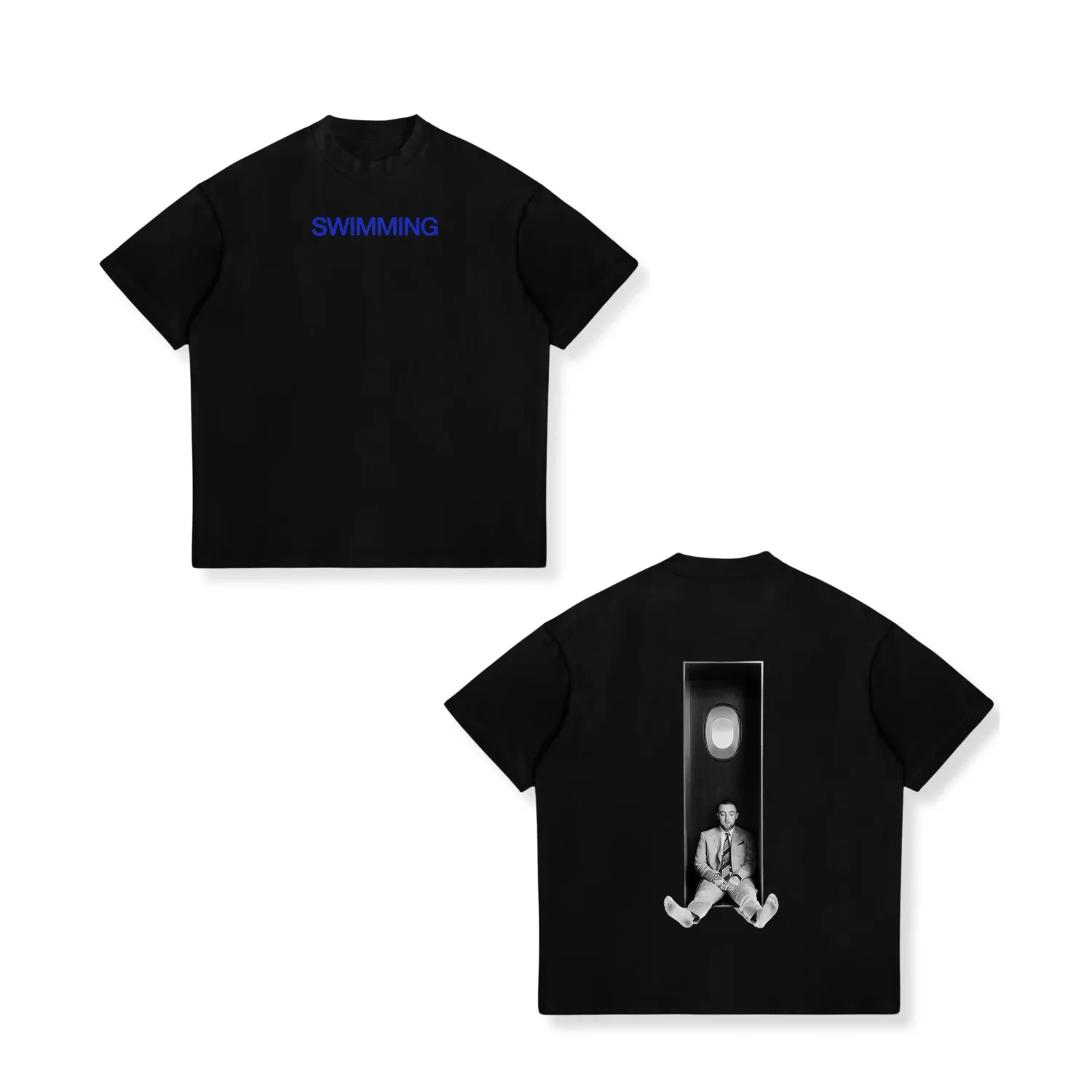 Retro Mac Miller Peripheral T-shirt for Spring and Summer, Men's Casual and Fashionable T-shirt Suitable for Both Men and Women