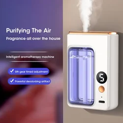 40ML Automatic Home Fragrance Machine Essential Oil Diffuser Nebulizer Perfume Scent Machine for Kitchen and toilet deodorizatio