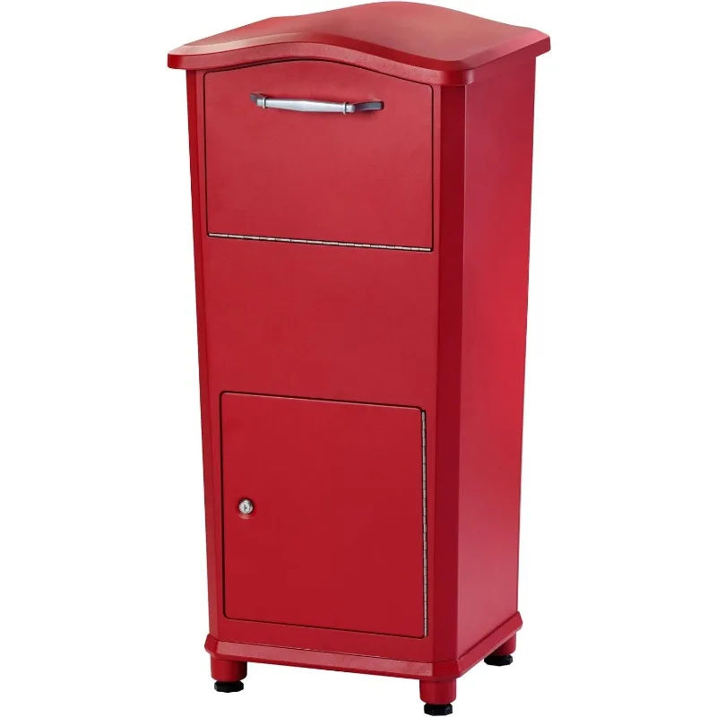 Architectural Mailboxes 6900R Elephantrunk Parcel Drop Box, Red