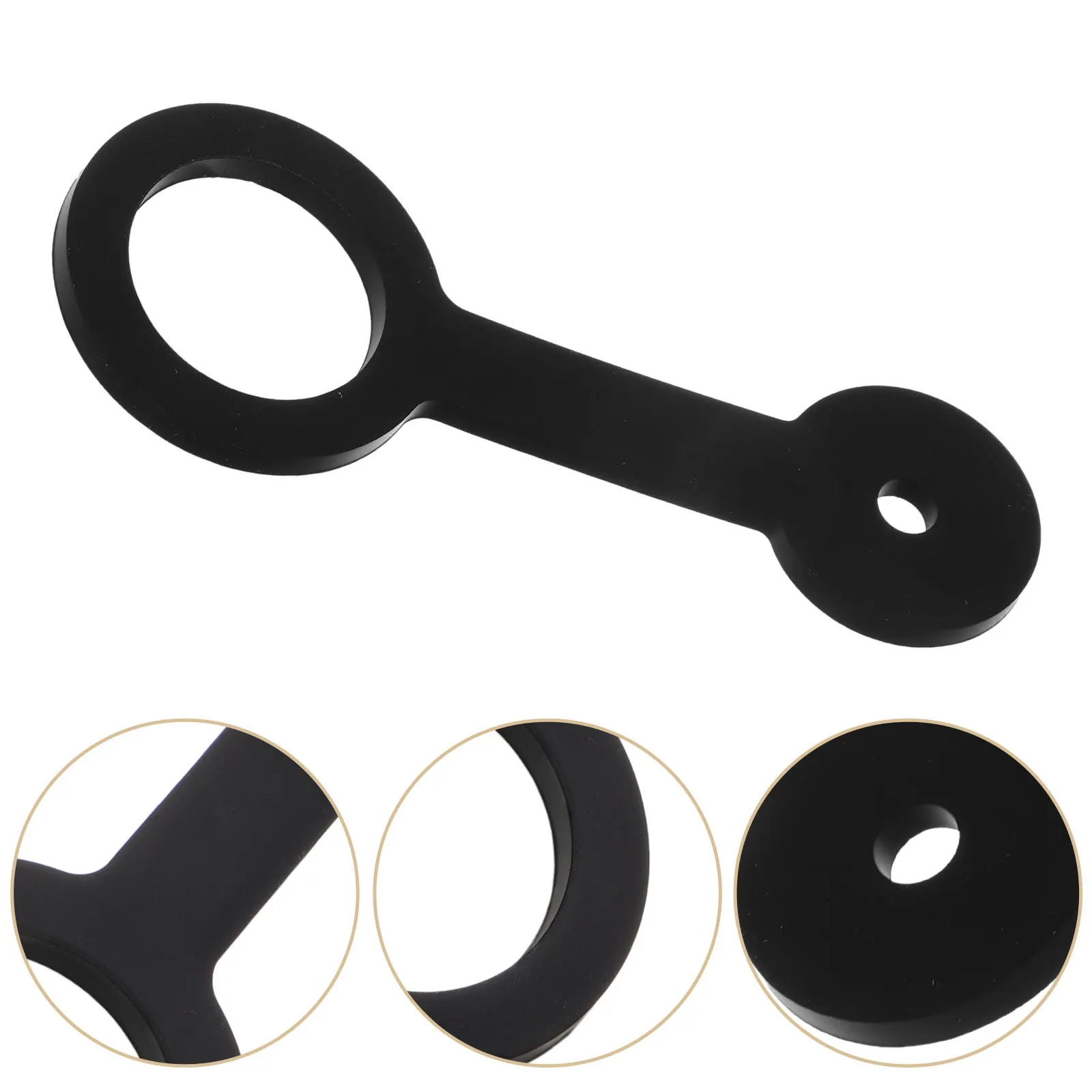Adjustable Waterproof Silicone Door Latch Strap for Shower Bathroom Rv Camper Travel Doors Easy No Drill Install Enhanced