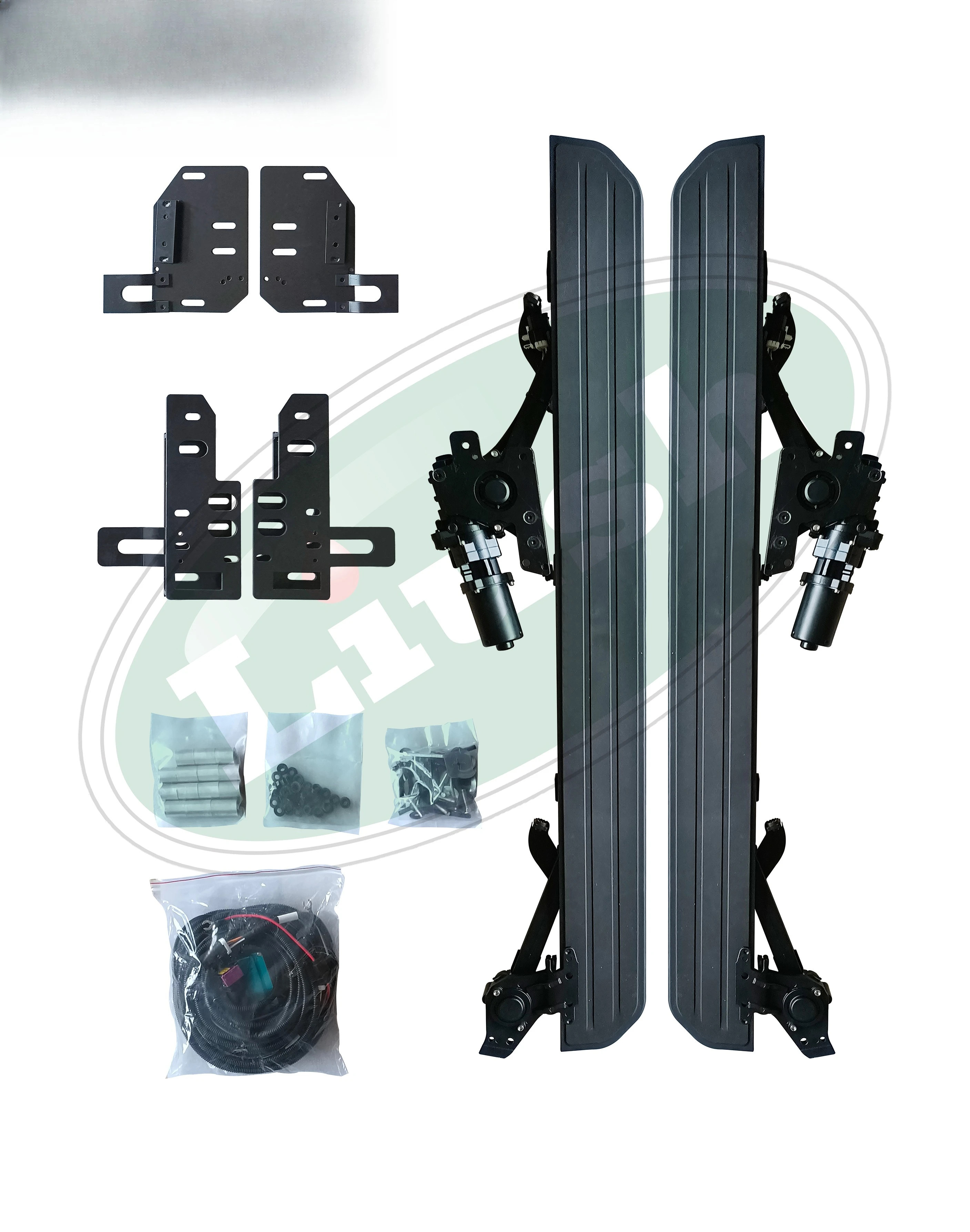 Electric Side Step Running Board Liush Rotating Model Power Auto Aluminum Alloy For Mercedes G W646 Plug&Play with Carry Bag
