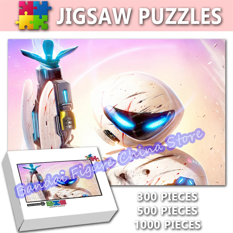 

Jigsaw Puzzles Walle.e Earth Waste Packer 300/500/1000 Pieces Disney Pixar Animation Cartoon Puzzles Kids Educational Toys Gifts