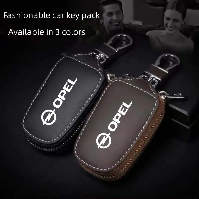 

Car Key Pack Creative Leather Car Remote Control Case Suitable for Opel Astra H G J Insignia Mokka Zafira Corsa Vectr Opc