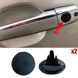2Pcs Door Handle Tailgate Boot Key Hole Keyhole Cap Plug Clips For VW Polo Sedan 2010–2022 Golf MK4 Prevent Blockage Dustproof