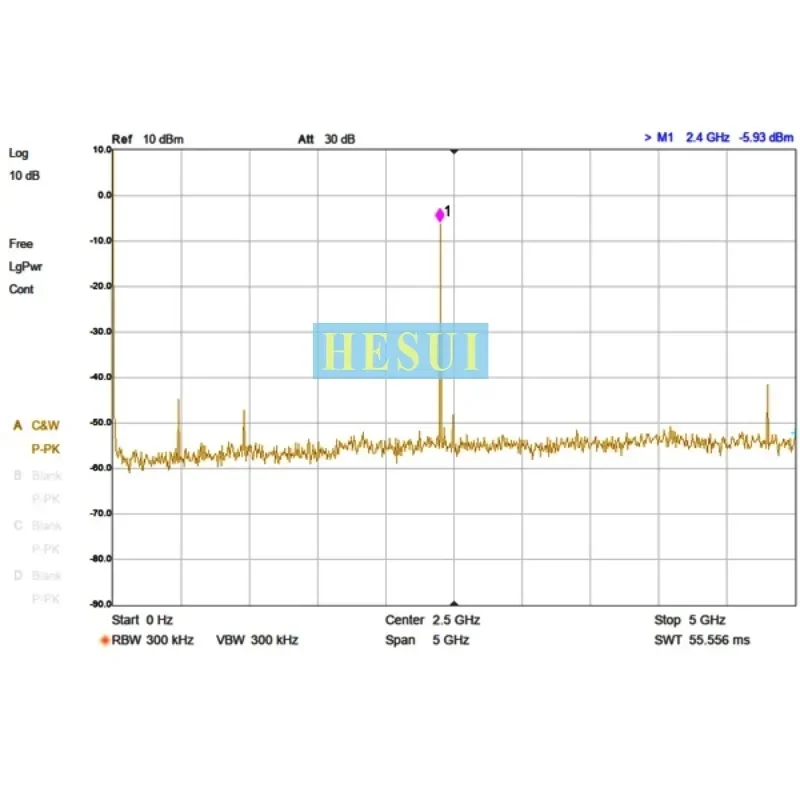 Picture 3: 2.4GHz active crystal oscillator, 2400MHz high precision fixed frequency signal source, standard signal generator Module