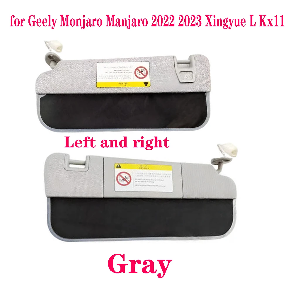 Car Sun Visor Shade Windscreen Shadow Sunglasses Sunshade With Light Mirror for Geely Monjaro Manjaro 2022 2023 Xingyue L Kx11