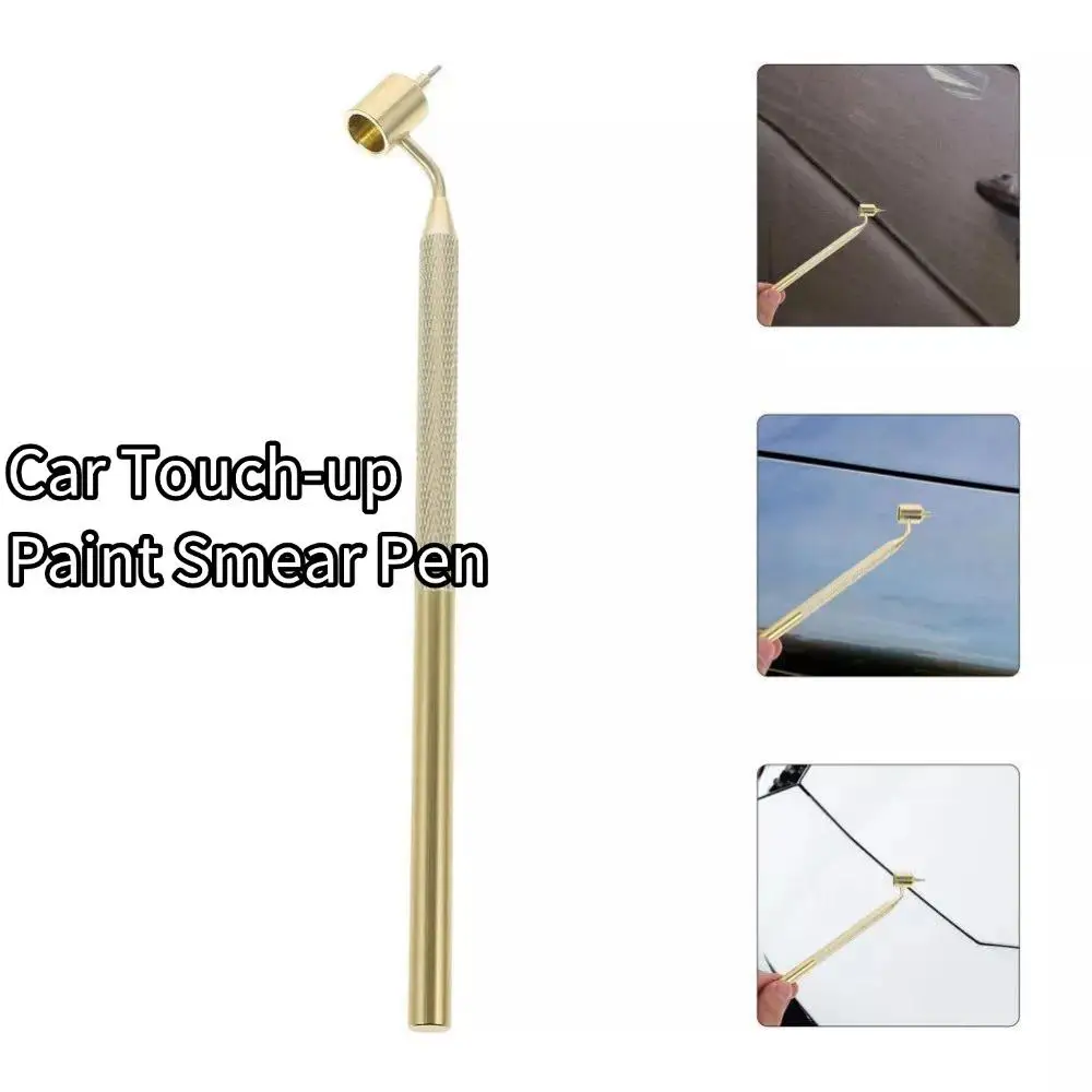 Car Touch-up Paint Smear Pen Slant Line Thin Line Liquid Writing Instrument Paint Applicator Pen Car Touch-up Paint Smear Pen