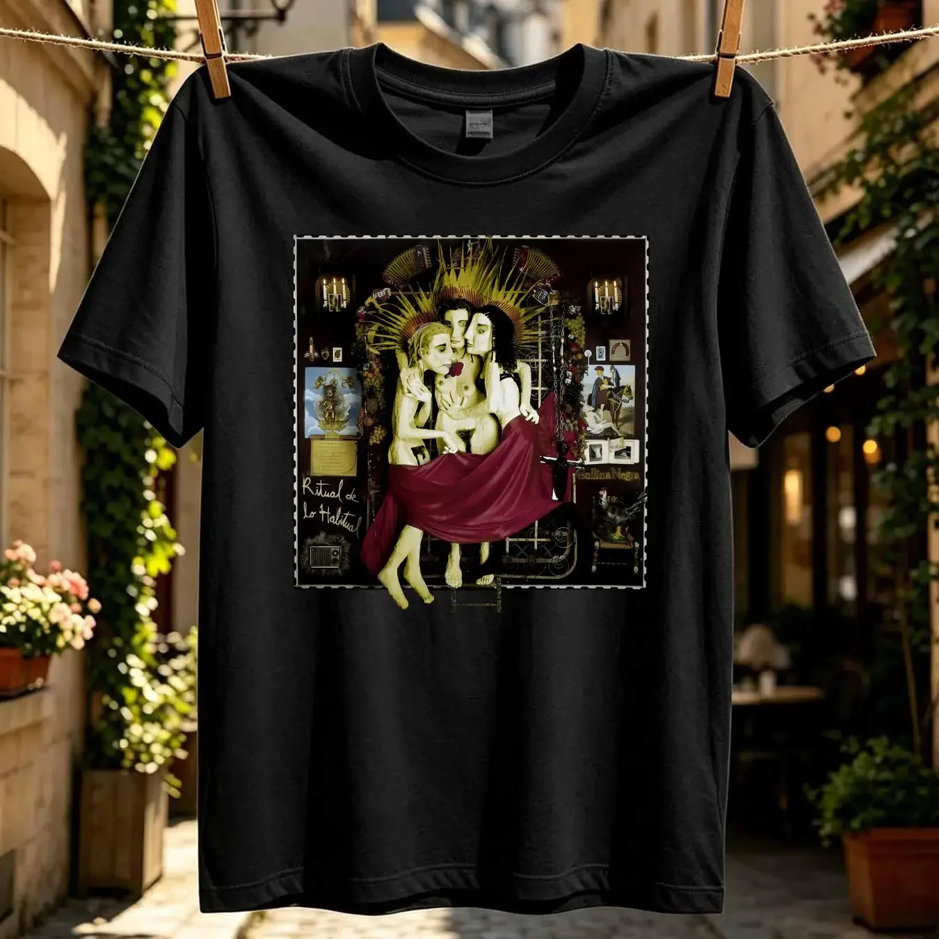 washed T Shirt Rare VTG BROCKUM Jane s Addiction Ritual de lo Habitual 1993 Tour 90s XL long or short sleeves vintage Washed
