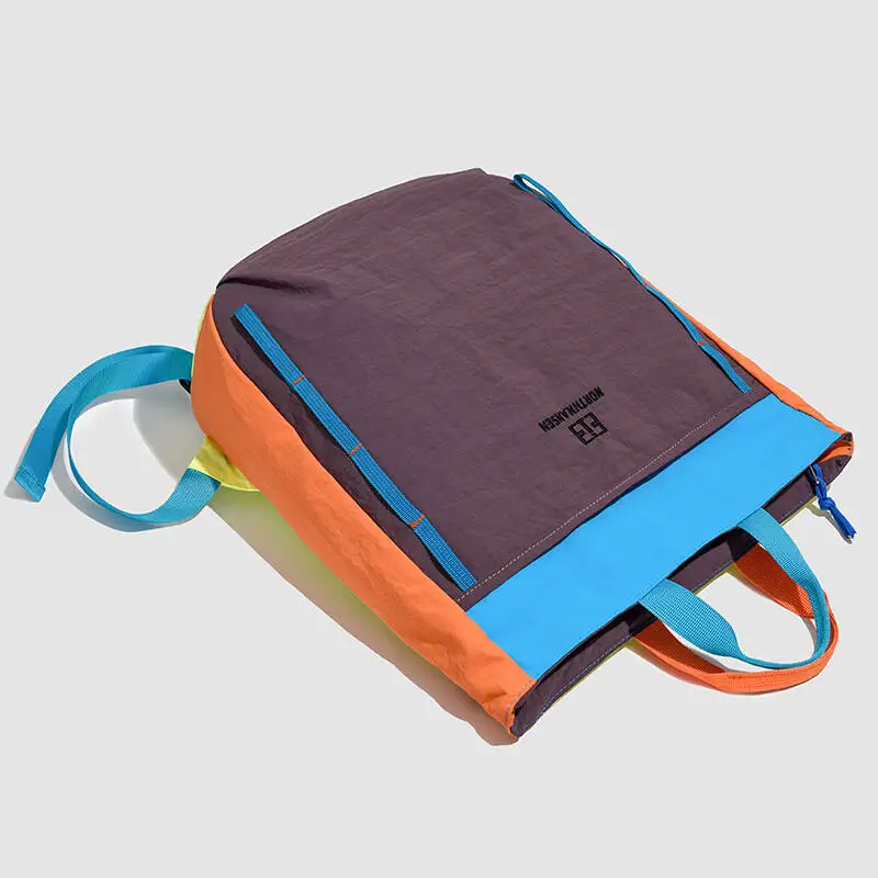 حقيبة ظهر صغيرة للمشي لمسافات طويلة، حقائب نهارية خفيفة الوزن للاستخدام الخارجي، حقيبة ظهر ذات ألوان الدوبامين للسفر للرجال والنساء، سعة كبيرة وخفيفة الوزن #4